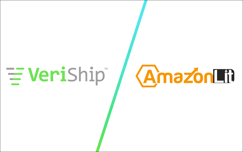 VeriShip and AmazonLit logos